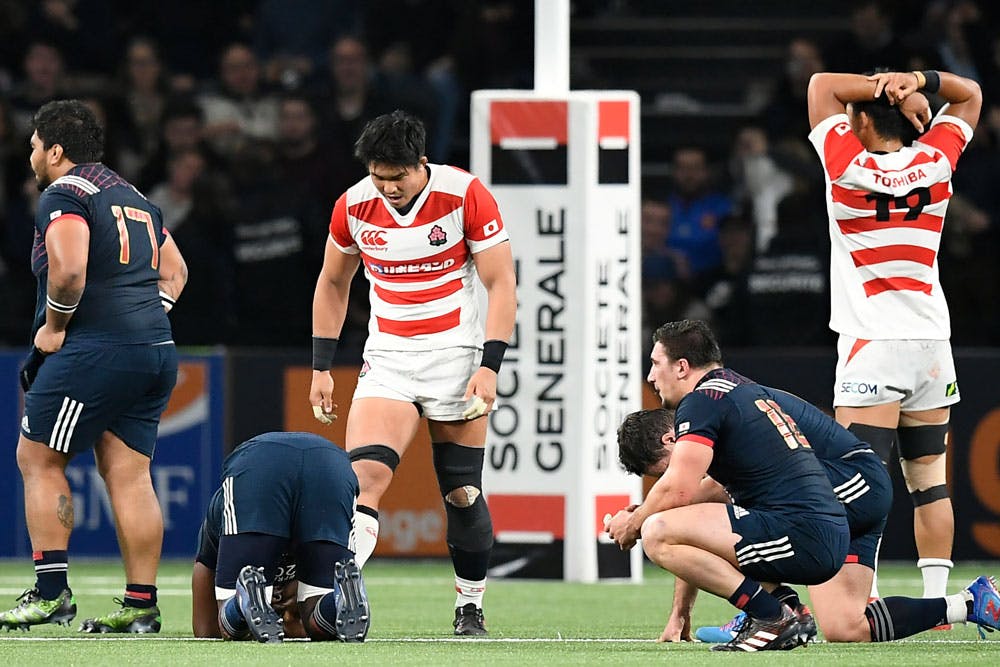Japan and France played out a disappointing draw. Photo: Getty Images
