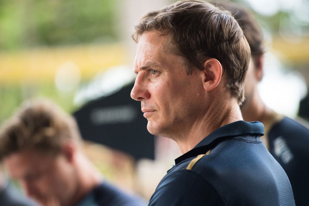 Stephen Larkham wants to know the fate of the Brumbies and the whole of Super Rugby as soon as possible. Photo: RUGBY.com.au/Stuart Walmsley