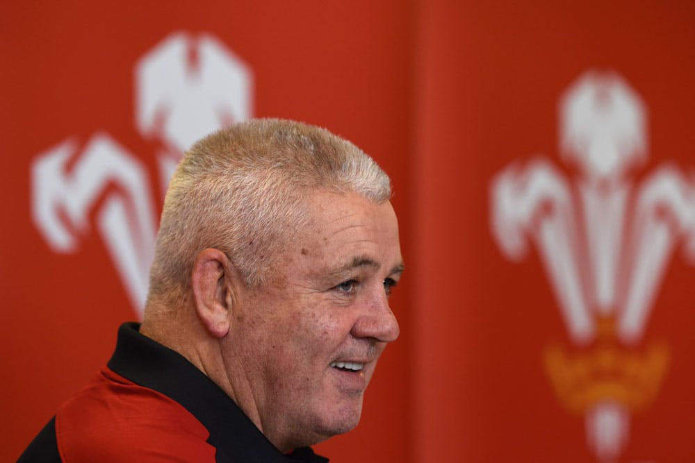 Warren Gatland has named his Wales squad. Photo: Getty Images