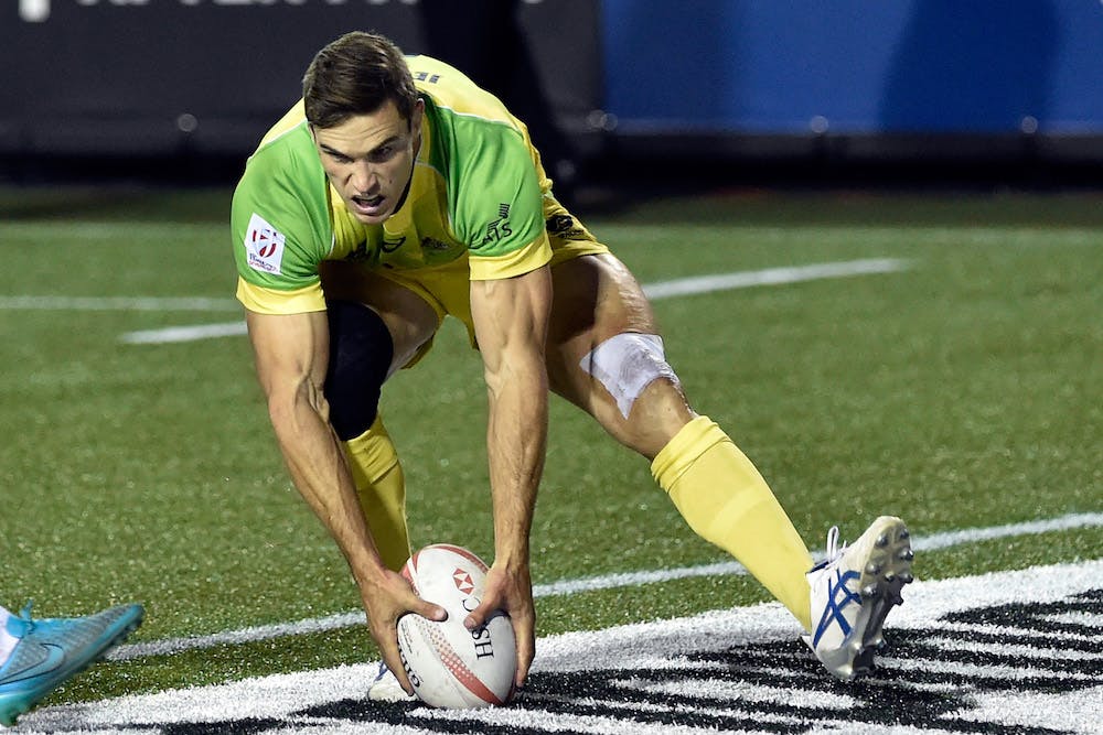 Sevens storm into Cup Final in Las Vegas. Photo: Getty Images.