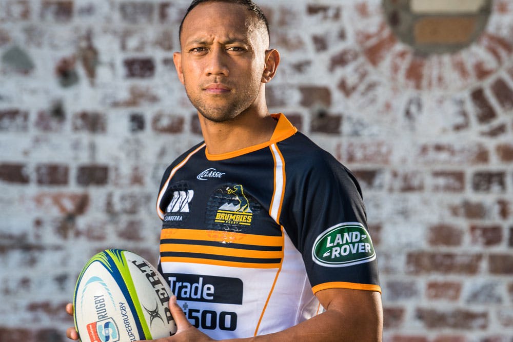 Christian Lealiifano will lead out the Brumbies. Photo: RUGBY.com.au/Stuart Walmsley