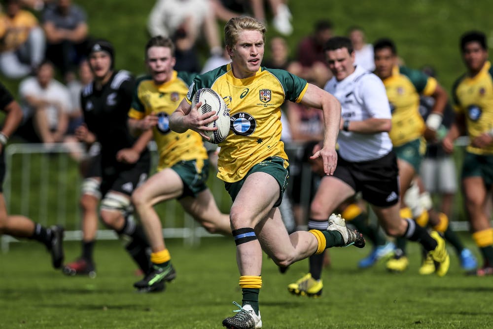 Isaac Lucas was one of the stars of the Australian Schoolboys squad last year. Photo: Getty Images