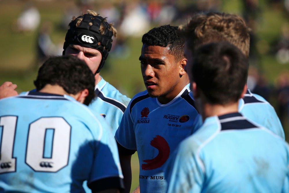 Albert Hopoate will be among the Aussie Schoolboys on Monday. Photo: RUGBY.com.au/Karen Watson