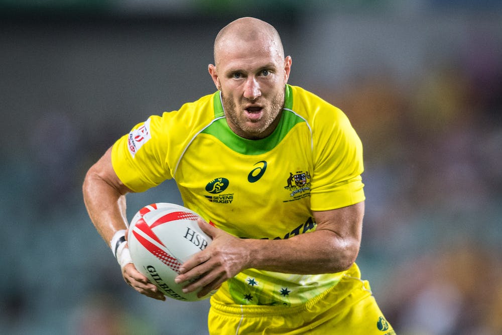 James Stannard brings plenty of experience to the young Australian Men's Sevens side. Photo: Rugby.com.au/Stuart Walmsley. 