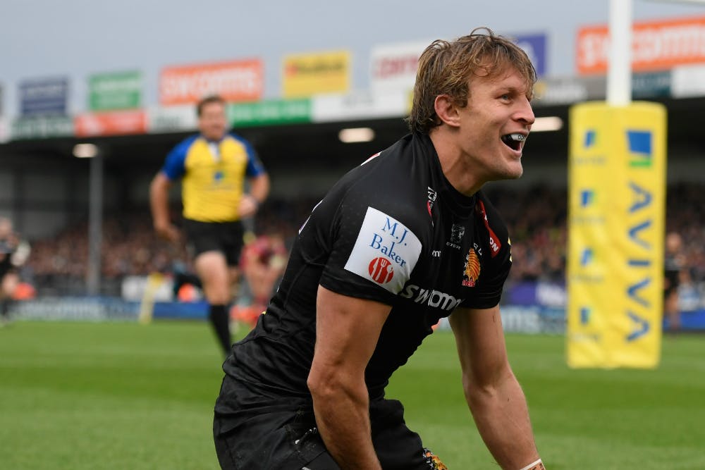 Lachie Turner is in hot form for Exeter. Photo: Getty Images