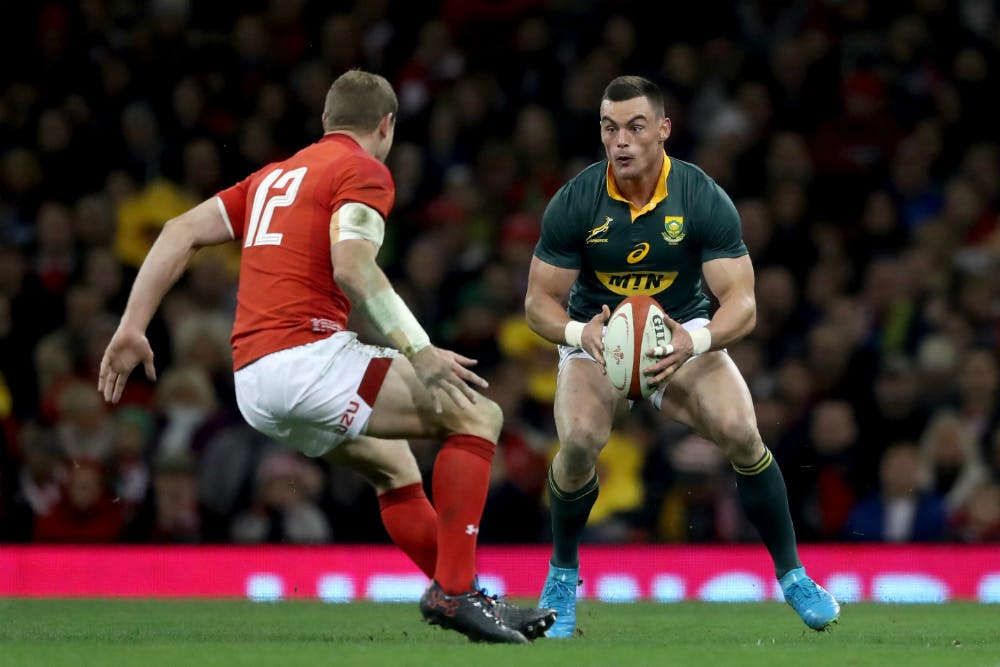 Jesse Kriel and the Springboks will face Wales in Washington DC in June. Photo: Getty Images
