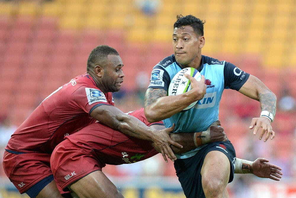 The Waratahs have clinched a two point victory over the Reds.