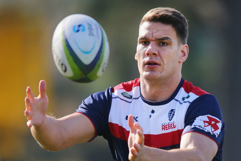 Mitch Inman has taken a swipe at the ARU before his final game for the Rebels. Photo: Getty Images