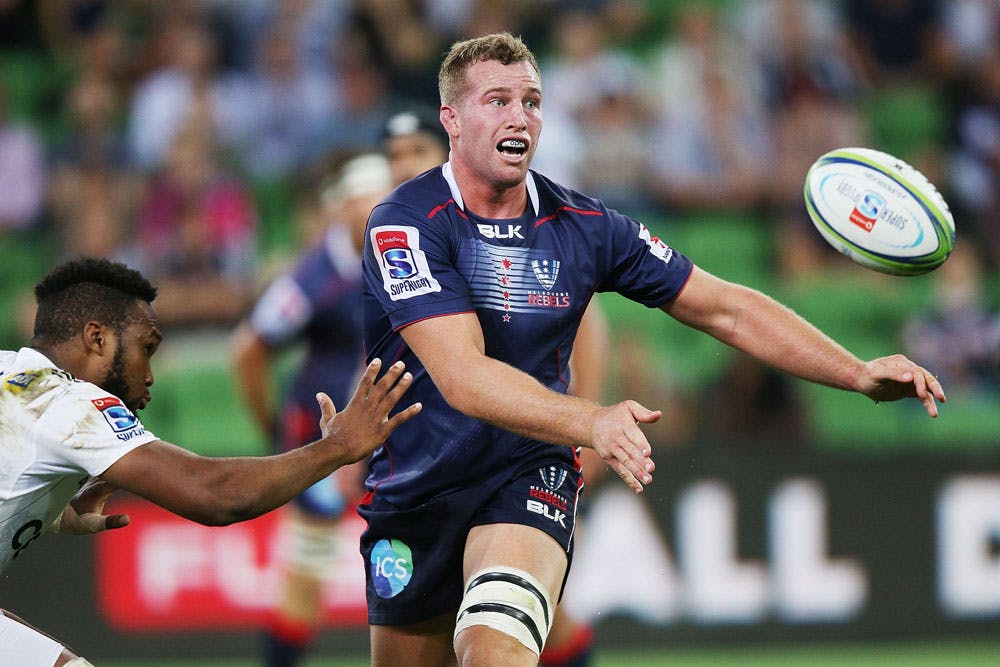 Angus Cottrell has re-signed with the Rebels until 2019. Photo: Getty Images