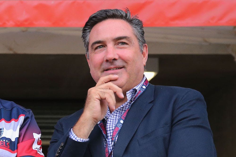 Melbourne Rebels owner Andrew Cox. Photo: Getty Images