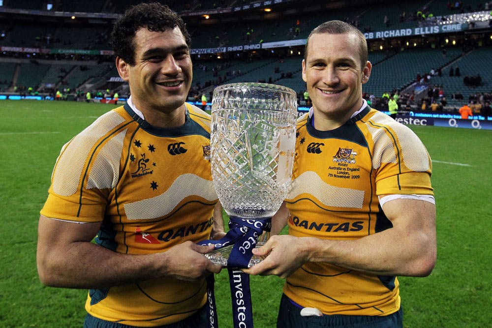 George Smith and Matt Giteau could be reunited in Japan. Photo: Getty Images