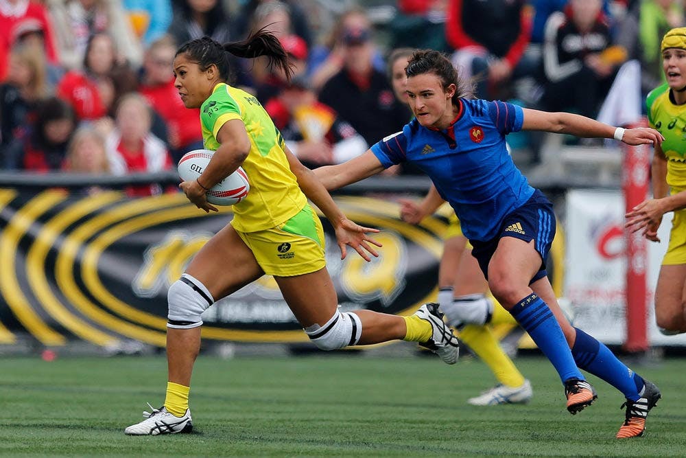 The Aussie Sevens finished third in Canada. Photo: World Rugby