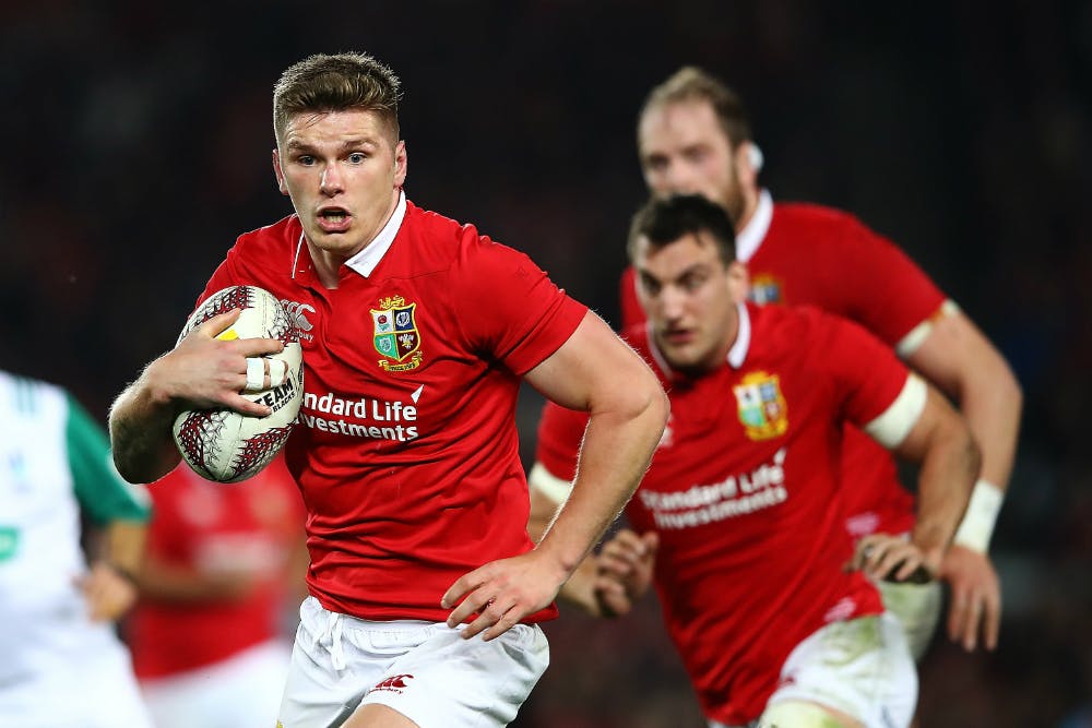 Owen Farrell is one of 835 Lions representatives that will be awarded ceremonial caps. Photo: Getty Images