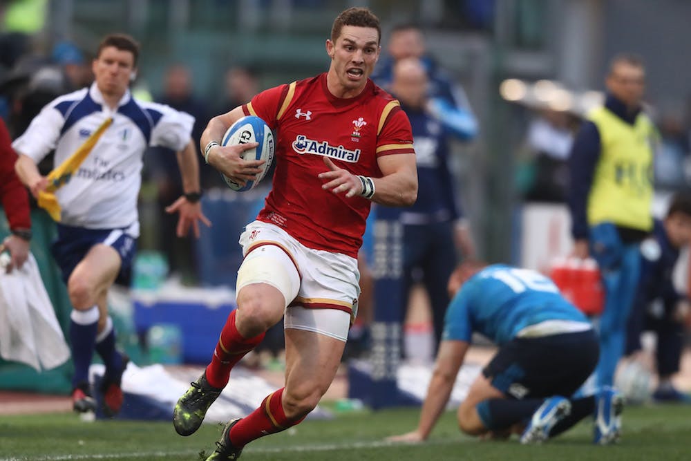 George North back to his best for Wales. Photo: Getty Images