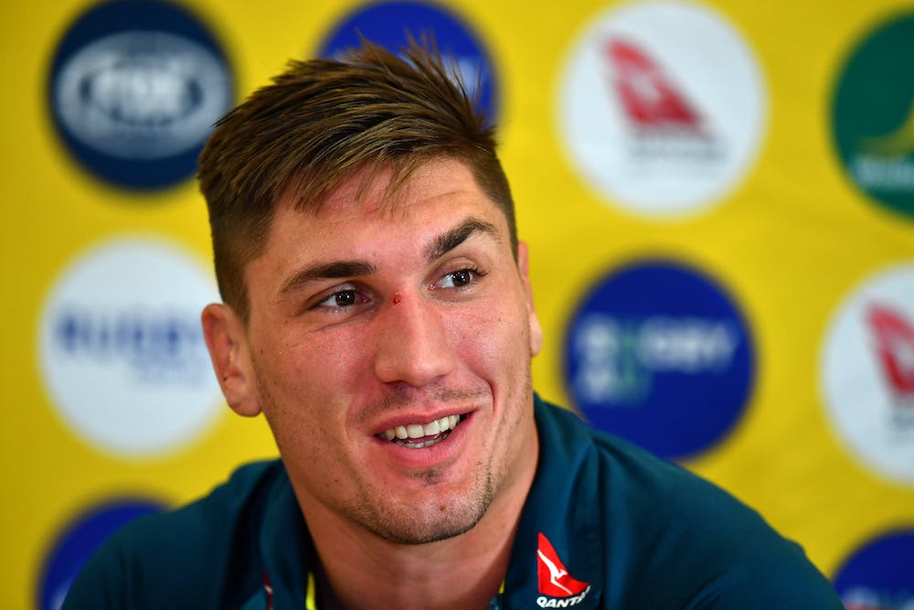 Sean McMahon says he loves Japan and wants to stay. Photo: Getty Images