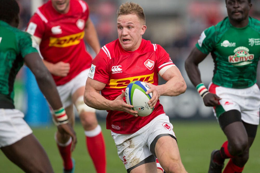 Canada were far too good for Kenya at the weekend. Photo: AFP
