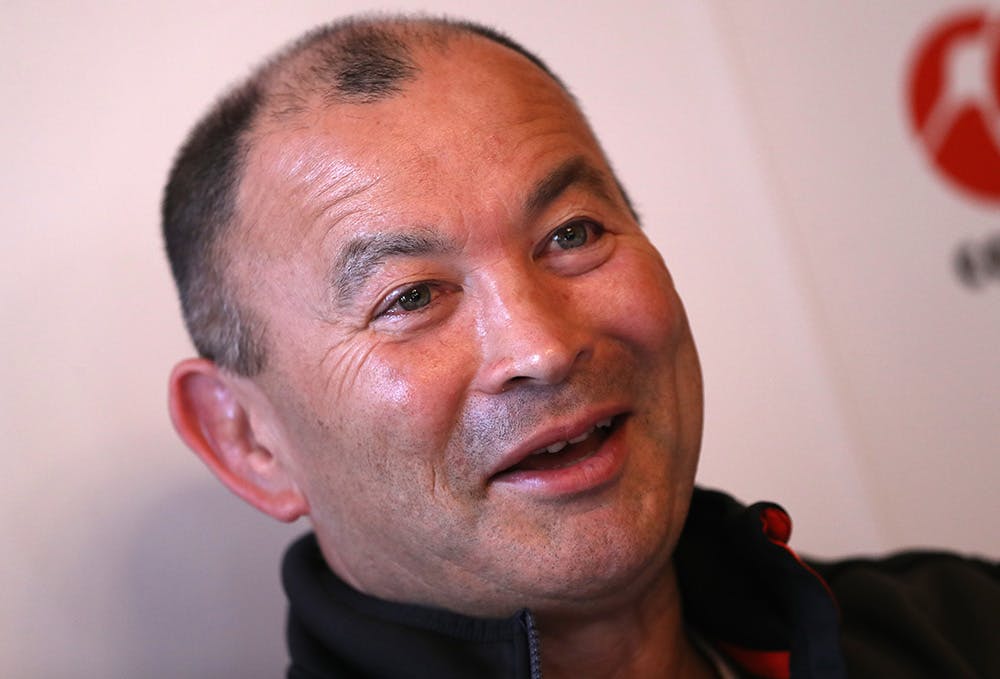 England coach Eddie Jones has re-worked his back three for the game against France. Photo: Getty Images