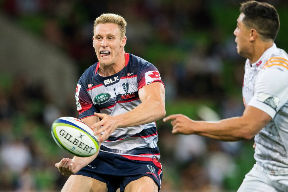 Reece Hodge did not entertain any thought the Rebels have been distracted this week. Photo: RUGBY.com.au/Stuart Walmsley