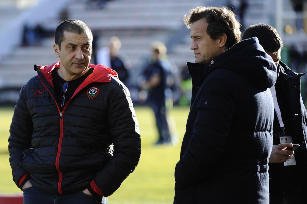 Mourad Boudjellal was livid after Toulon's performance. Photo: AFP.