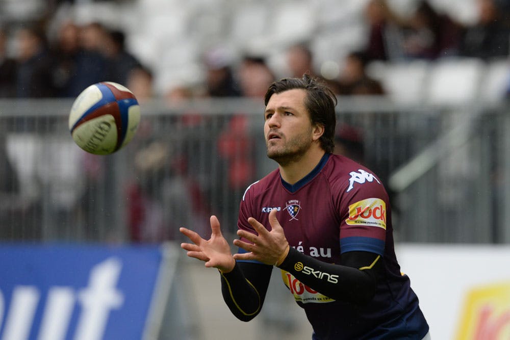 Adam Ashley-Cooper will return for Bordeaux this weekend. Photo: AFP
