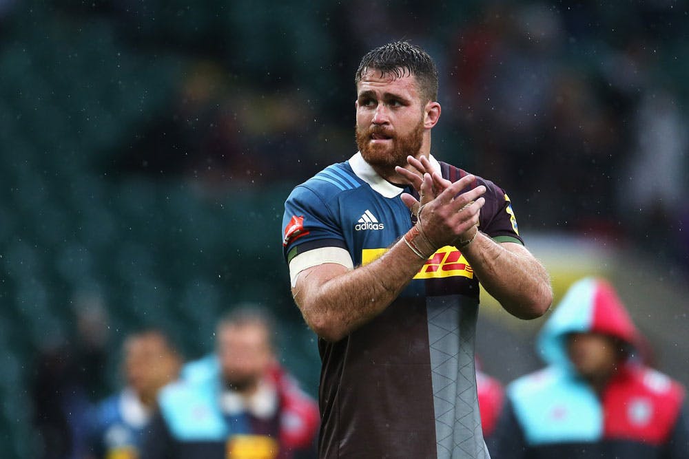 James Horwill is sticking around in England until 2020. Photo: Getty Images