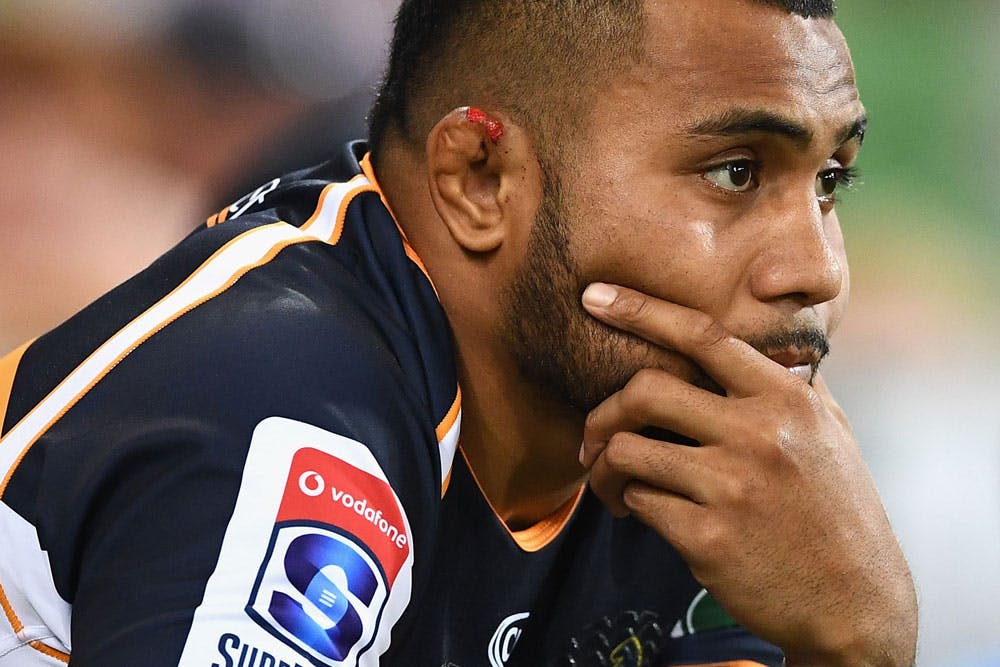 Lolo Fakaosilea is leaving the Brumbies. Photo: Getty Images