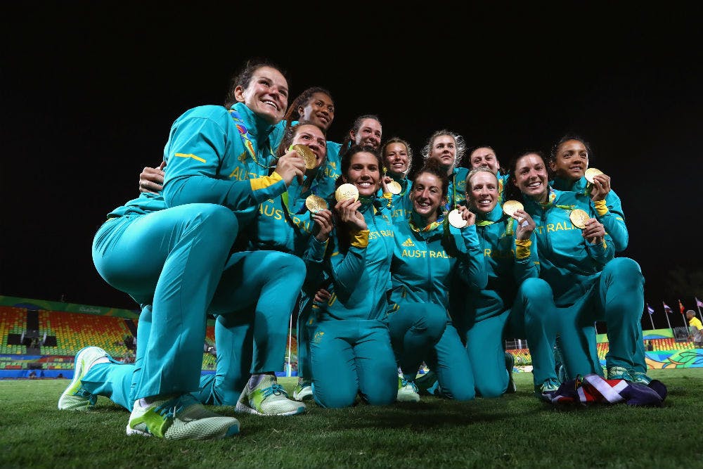 ARU announce new women's Sevens competition off the back of Olympic gold. Photo: Getty Images