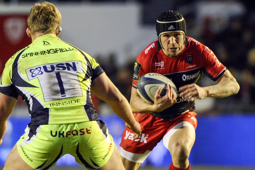 Giteau returns from injury in the European Cup against Sale Sharks at the Mayol Stadium in Toulon. Photo: AFP