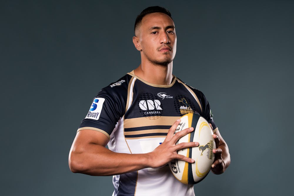 Inspired: Lausii Taliauli of the Brumbies. Photo: Getty Images