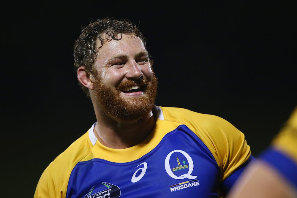 All smiles for City and Wallaby flanker Scott Higginbotham. Photo: Getty Images