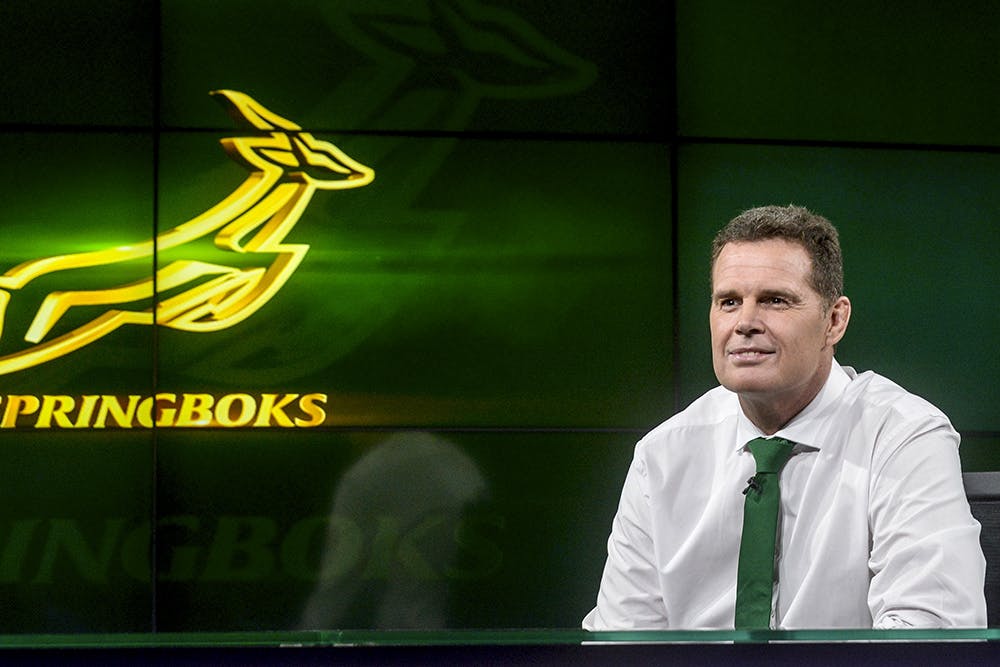 New Springbok coach Rassie Erasmus knows he has a tough job to get South Africa back on track. Photo: Getty Images