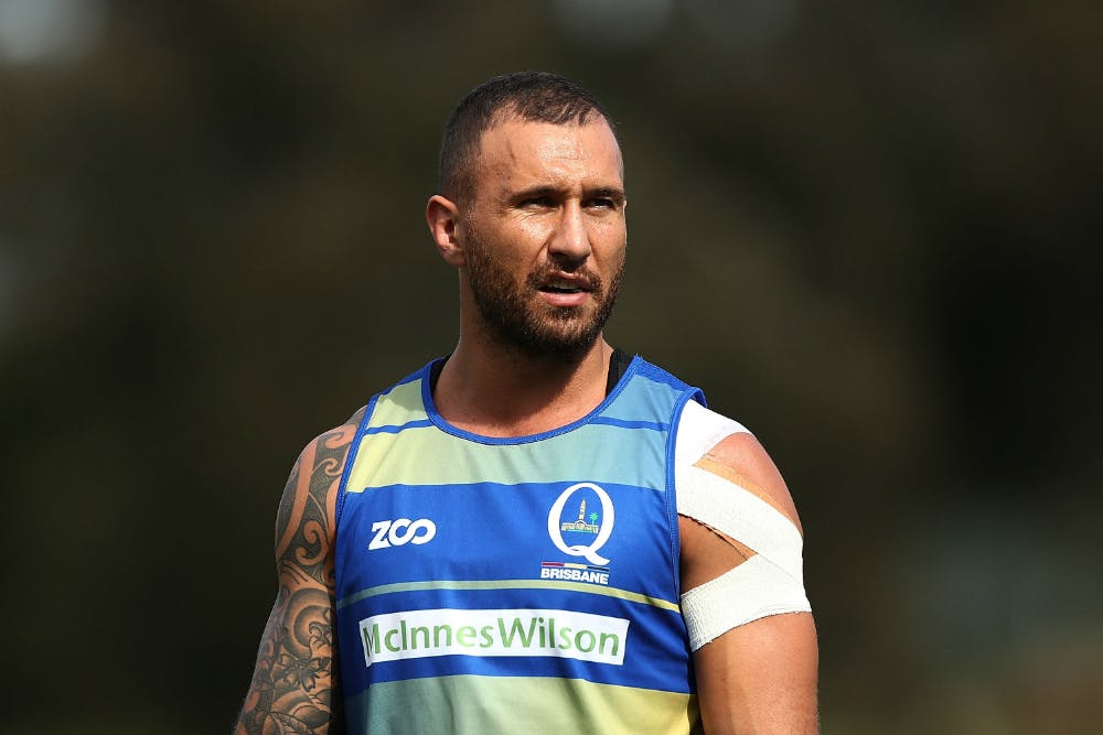 Quade Cooper is inching towards a move to Melbourne. Photo: Getty Images