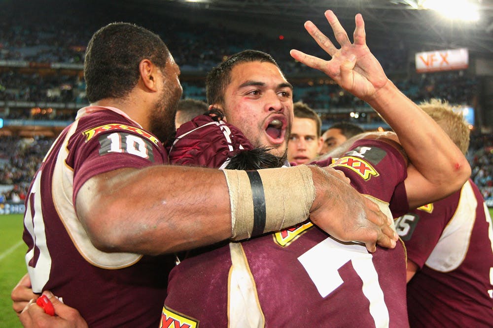 Karmichael Hunt played 10 State of Origin matches for Queensland. Photo: Getty Images