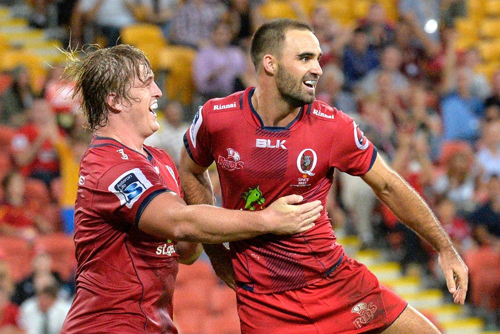Nick Frisby starred for the Reds on Saturday. Photo: Getty Images