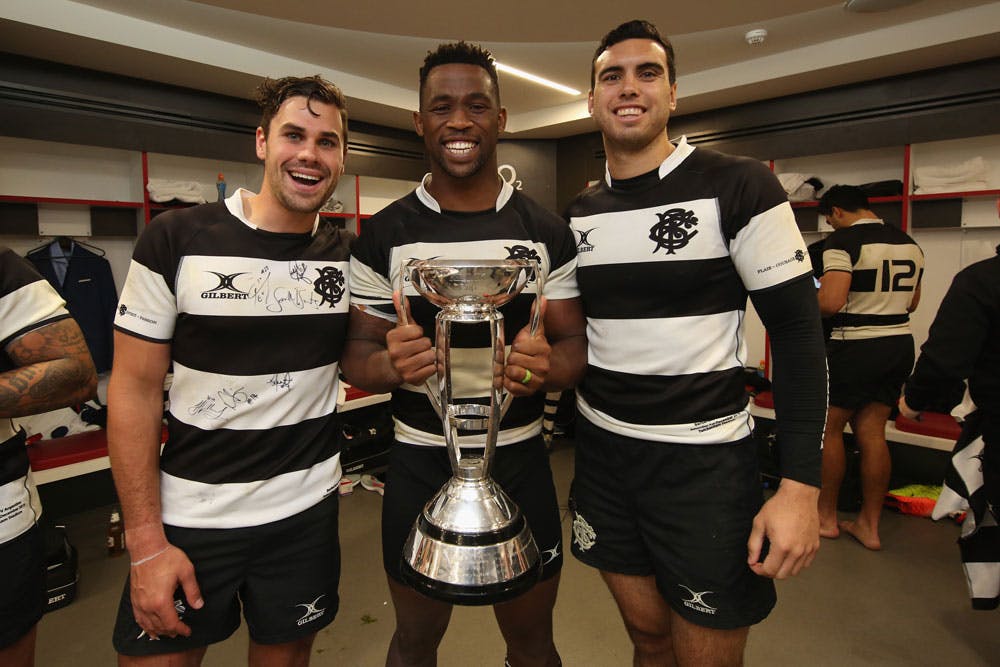 The Barbarians beat out Argentina in London. Photo: Getty Images