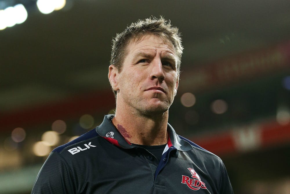 Brad Thorn is rebuilding the Reds, brick by brick. Photo: Getty Images