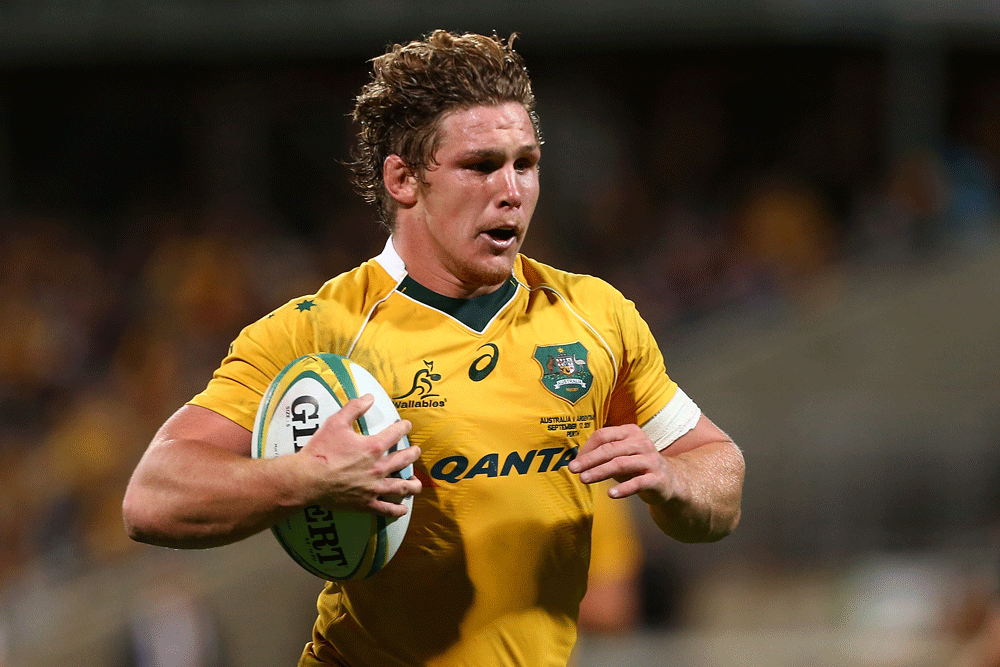 Michael Hooper is at the top of the tree when it comes to openside flankers. Photo: Getty Images
