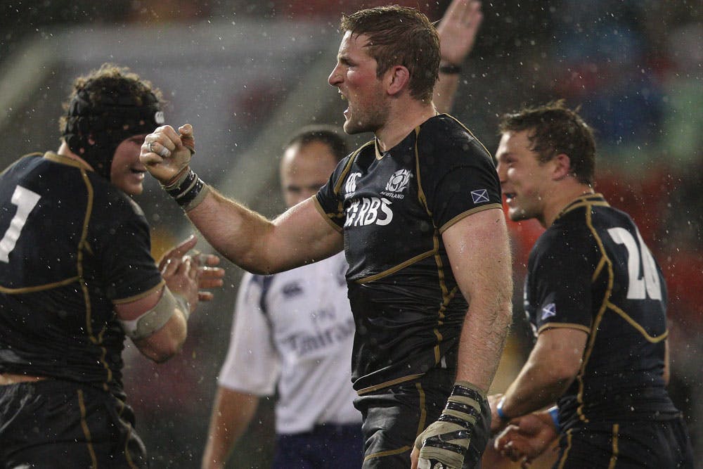 John Barclay doesn't remember too much about that 2012 clash. Photo: Getty Images