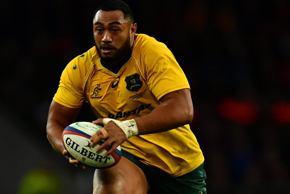 Sekope Kepu leading the charge. Photo: Getty Images