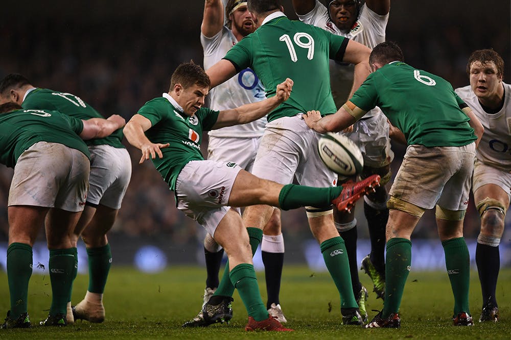 England's 18-game winning run ended at the hands of Ireland. Photo: Getty Images