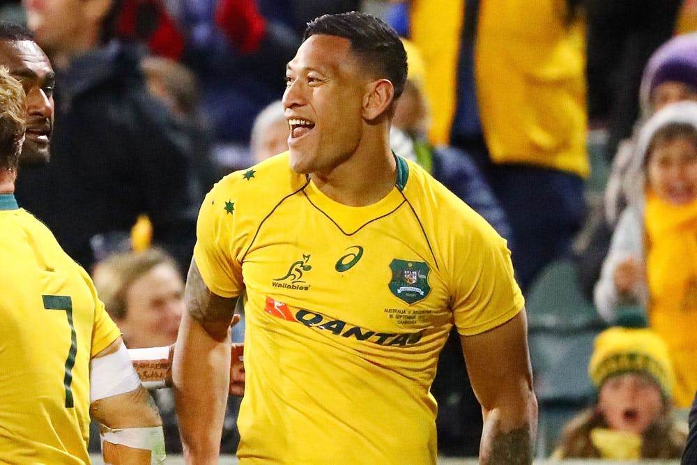 Israel Folau is on track to break another record. Photo: Getty Images
