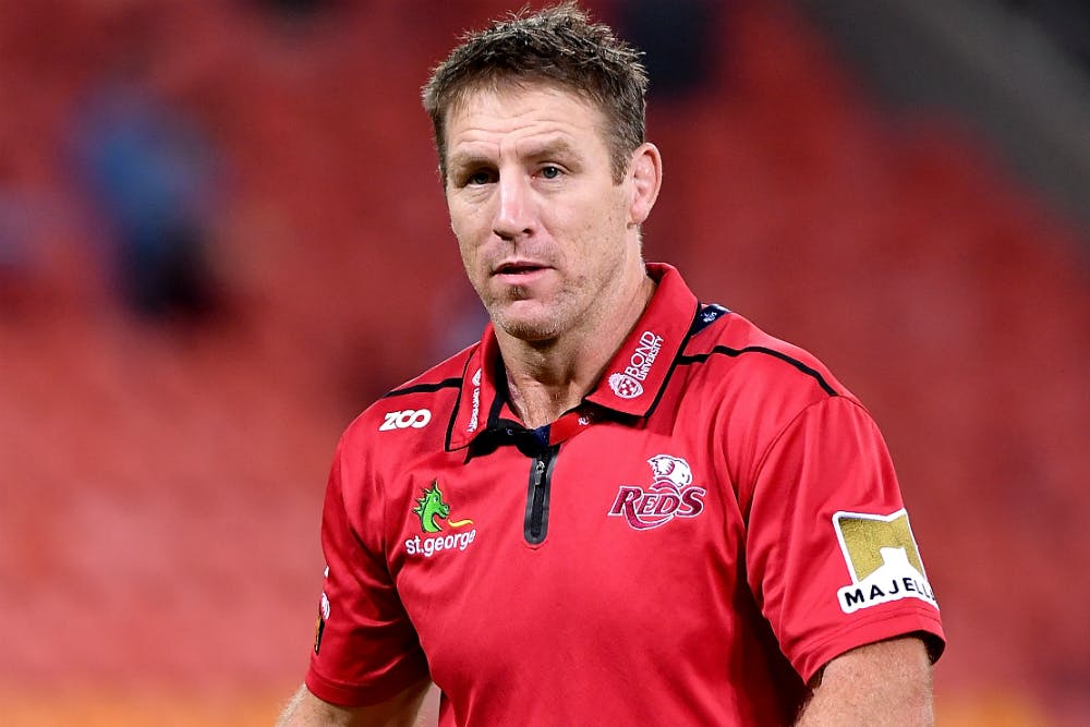 Reds coach Brad Thorn is frustrated with his team's basic skill errors. Photo: Getty Images