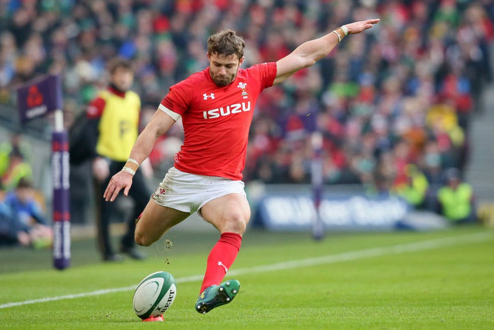 Leigh Halfpenny is seeing a concussion specialist. Photo: AFP
