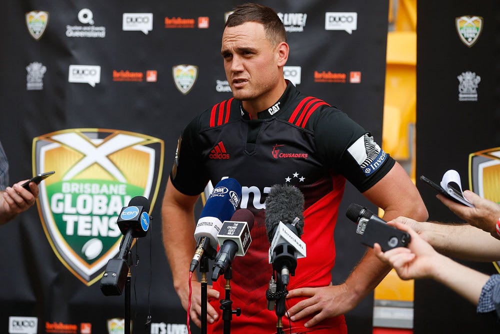 Dagg speaks at Brisbane Tens media event on Friday. Photo: Getty Images