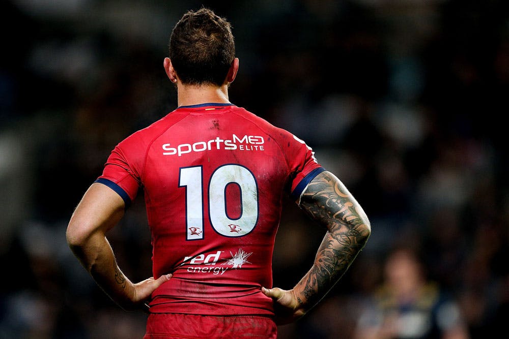 Quade Cooper hasn't featured for Queensland this season. Photo: Getty Images