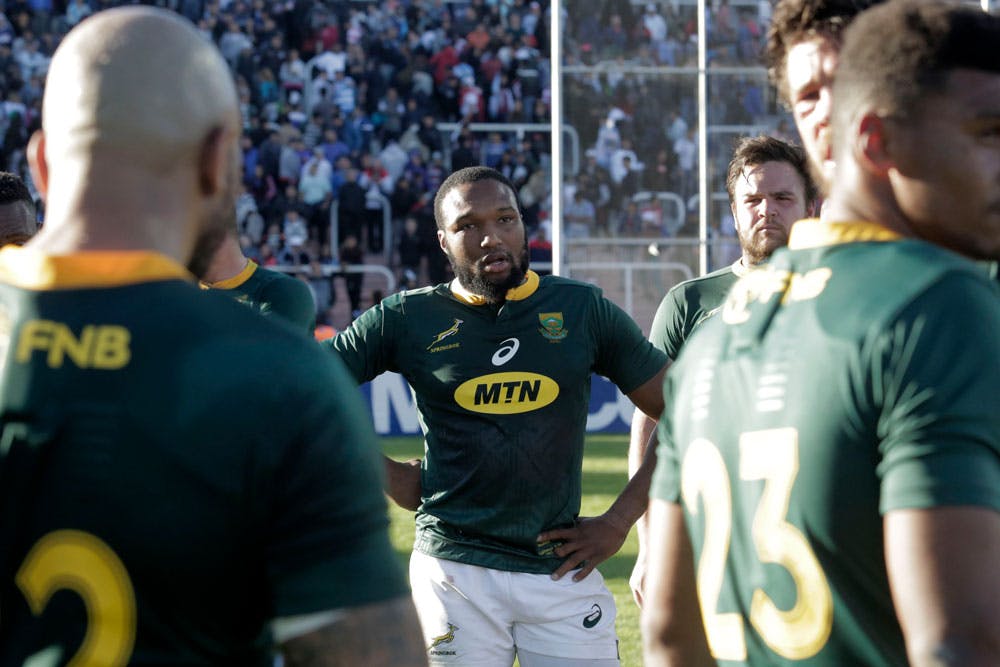 The Springboks face a must-win clash with the Wallabies on Saturday. Photo: Getty Images