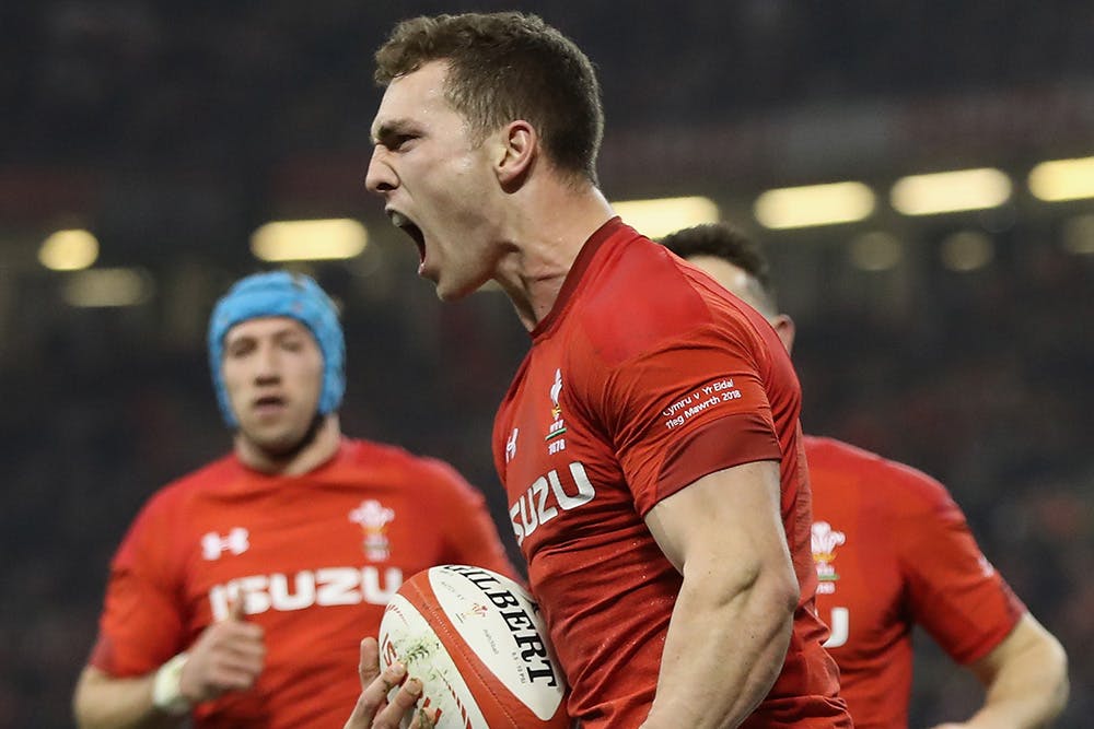 George North grabbed a double against Italy. Photo: Getty Images