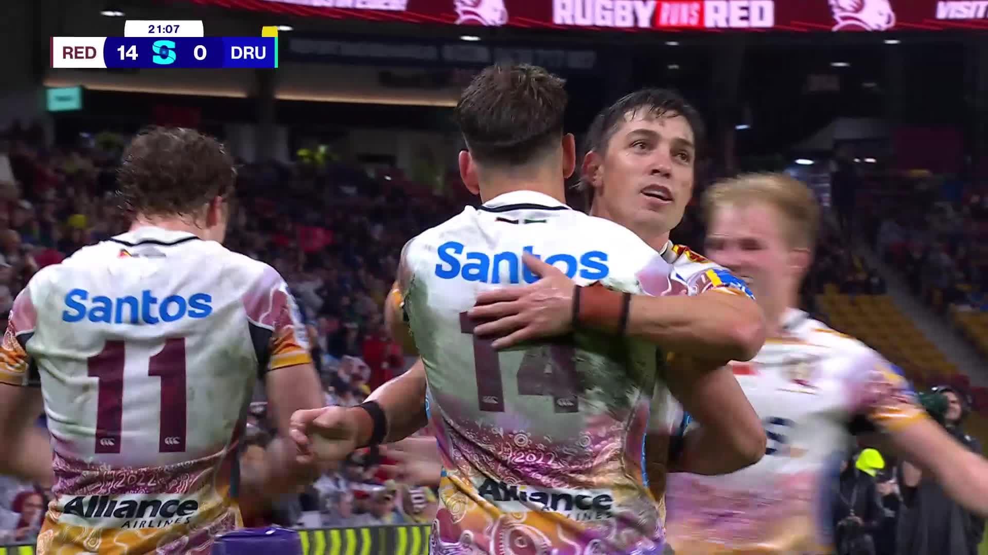 Lachie Anderson Try v Fijian Drua | SRP 2025