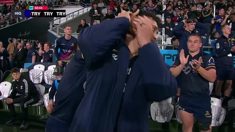 Sam Gilbert Try v Fijian Drua | SRP 2025