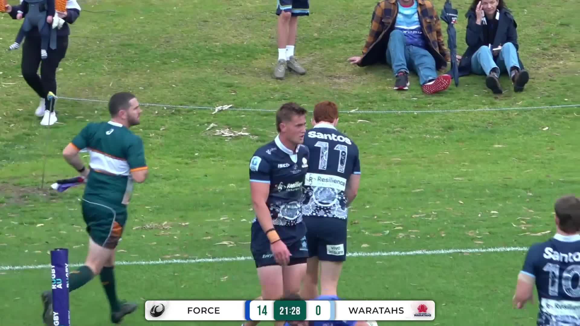 Leo Jaques Try v Western Force | SRP 2025